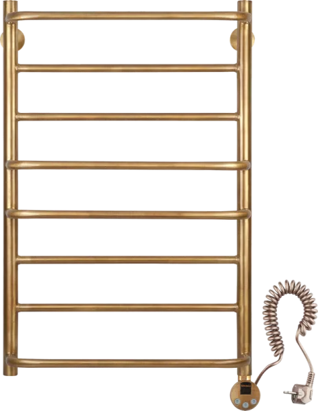 Полотенцесушитель электрический Secado Верона 1 50x80 бронза, R