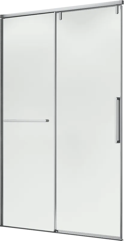 Душевая дверь в нишу Terminus Альба 01 1DS140х220C 140х220, хром Sancos — официальный сайт