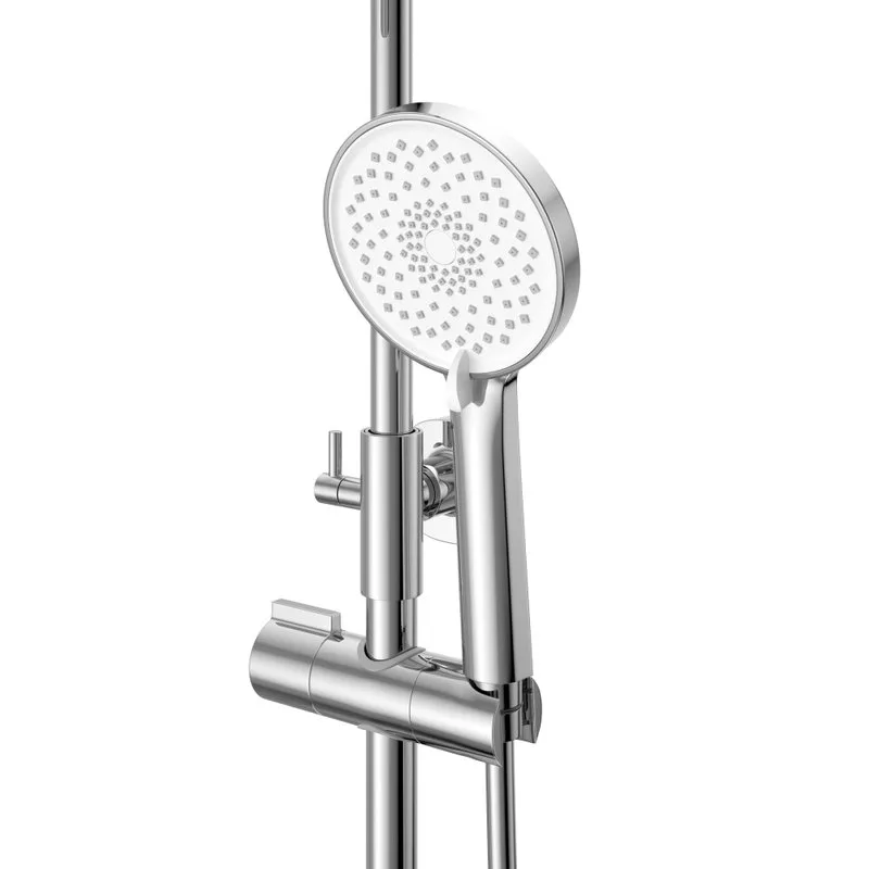 Душевая стойка BelBagno Albano ALBANO-VSCM-CRM, хром Sancos — официальный сайт