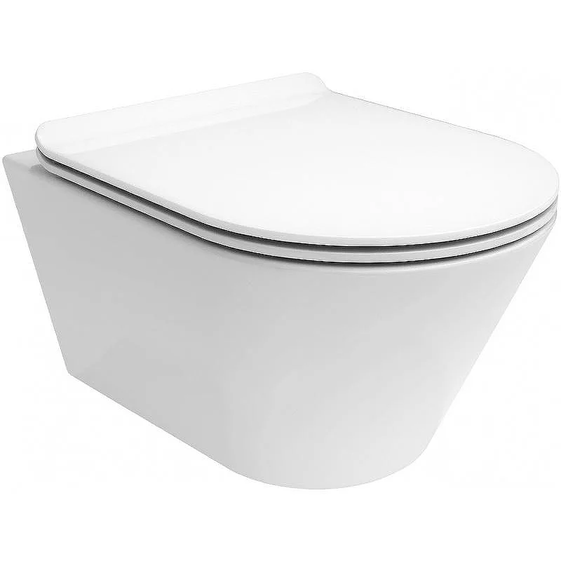 Чаша для подвесного унитаза KERAMA MARAZZI Plaza Modern PLMR.wc.02 Sancos — официальный сайт