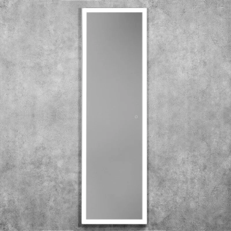 Зеркало Art&Max Tivoli 45х150 с LED-подсветкой, 6000К Sancos — официальный сайт