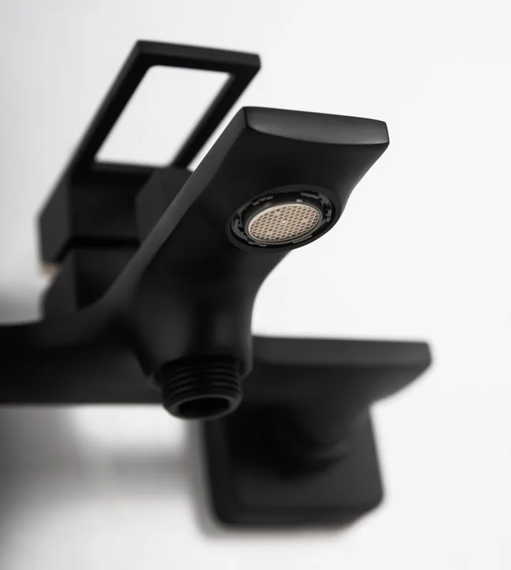 Смеситель для ванны с душем BelBagno Luce LUC-VAS-NERO Sancos — официальный сайт