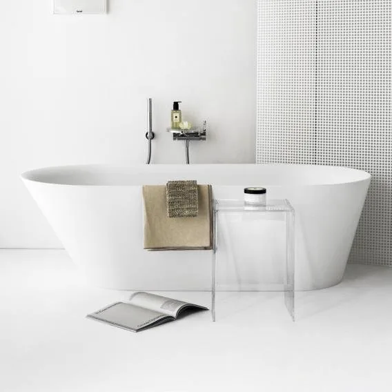 Ванна из искусственного камня Laufen Kartell by Laufen 2.2633.2.000.000.1 170x80 см, отдельностоящая Sancos — официальный сайт