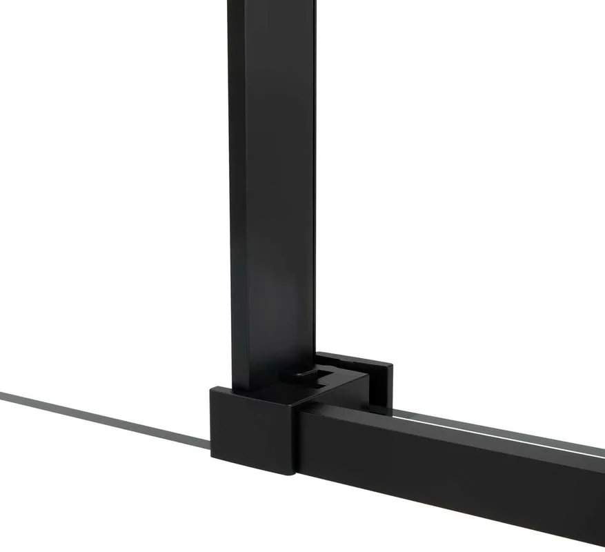 Душевой уголок Vincea Slim Soft VSR-1SS1011CLB 110x100, профиль черный, стекло прозрачное Sancos — официальный сайт