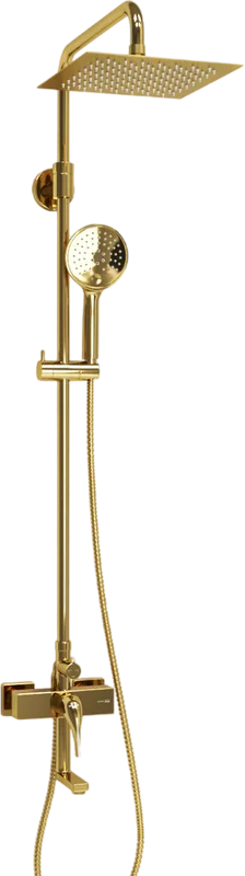 Душевая стойка Wasserkraft Sauer A171.256.207.PG, золото Sancos — официальный сайт
