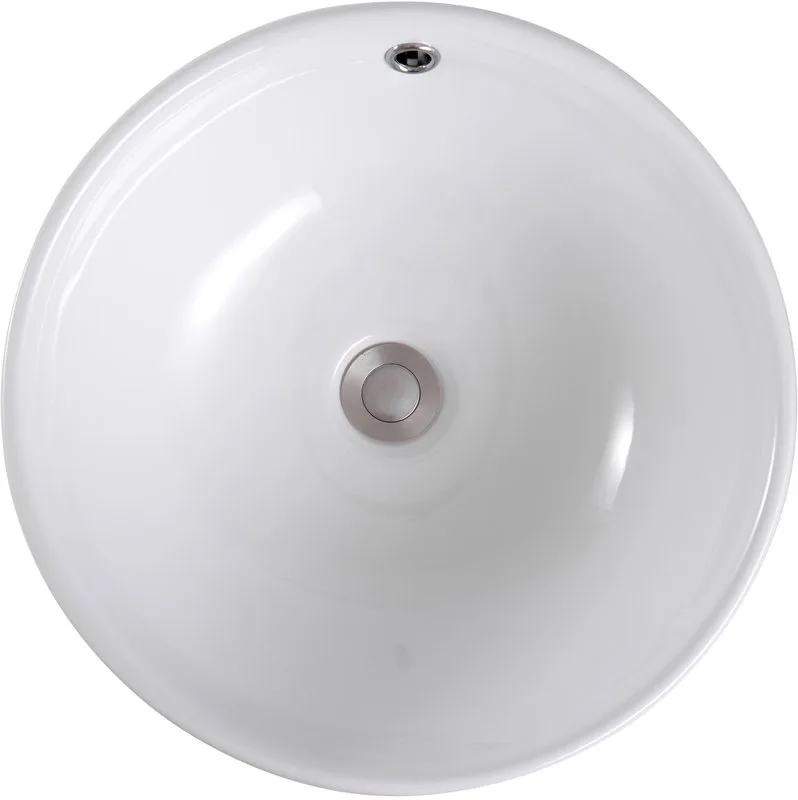 Накладная раковина AQUATEK AQ5354-00 глянцевая белая Sancos — официальный сайт