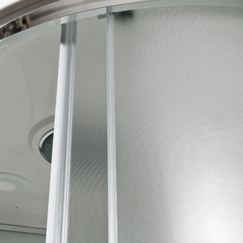 Душевая кабина DTO D279S LED (90х90х220), средний поддон (27 см), профиль хром, стекло матовое (4 мм Sancos — официальный сайт