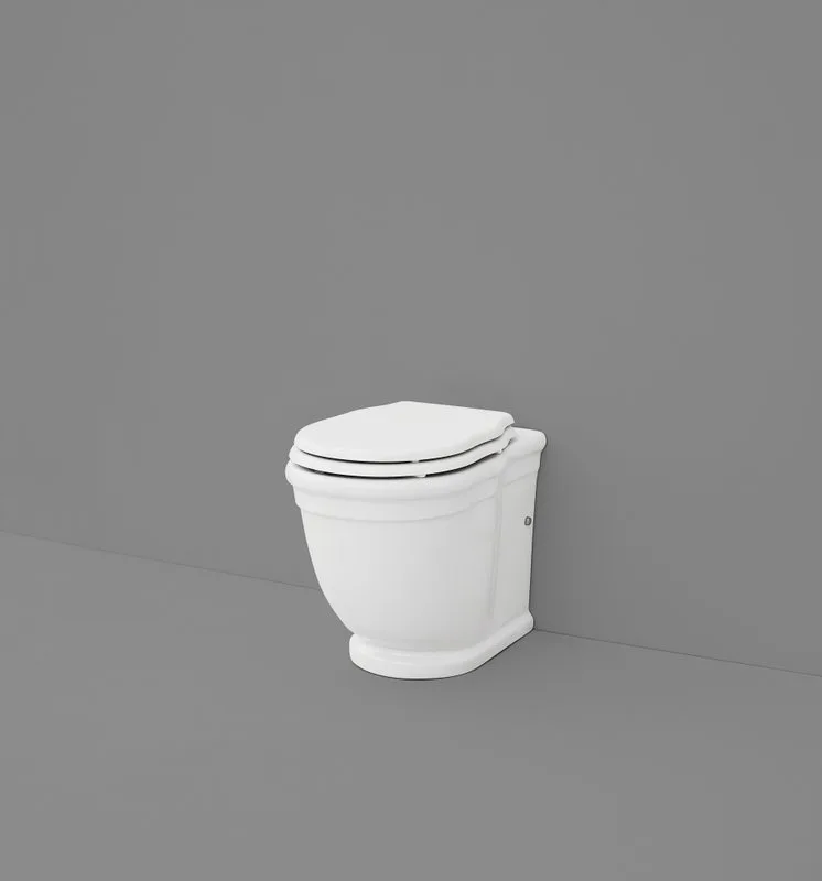 Унитаз приставной напольный ArtCeram Hermitage HEV005 01 HEA005 01 71 с микролифтом, глянцевый белый Sancos — официальный сайт