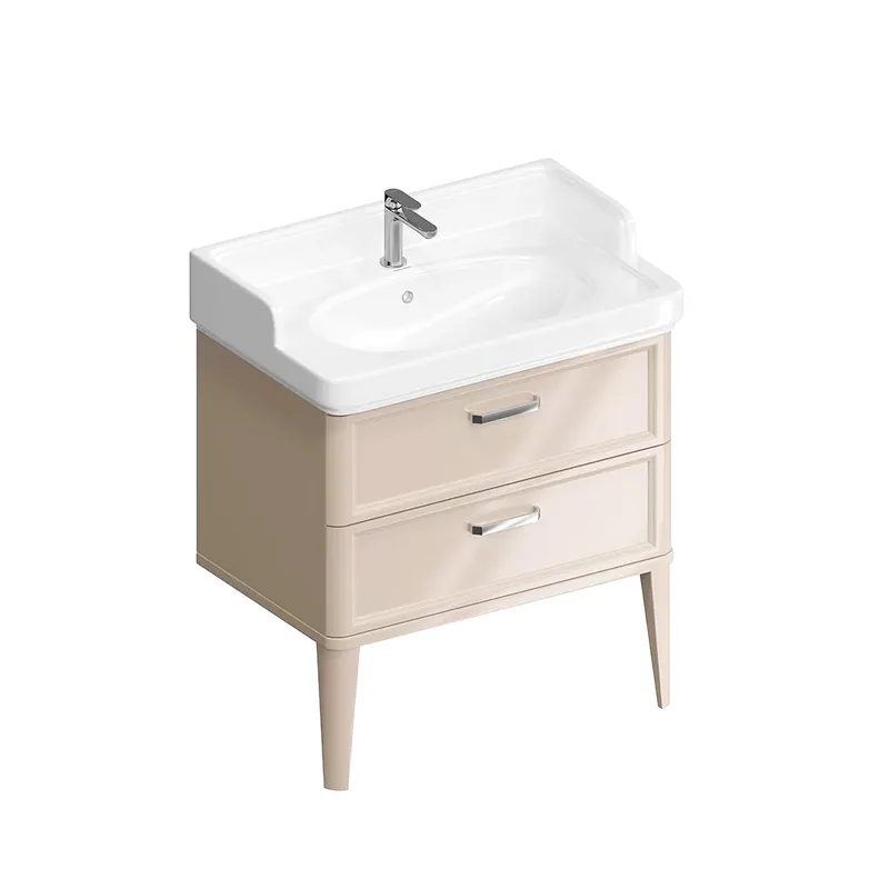 Тумба под раковину без столешницы KERAMA MARAZZI Pompei 80 напольная, с 2 ящиками, камео бежевый гля Sancos — официальный сайт