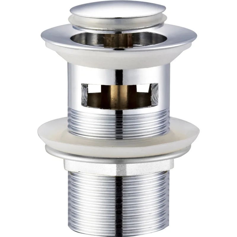 Донный клапан для раковины Clever Orion 96254, хром Sancos — официальный сайт
