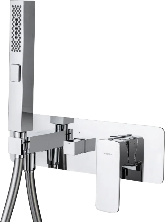 Встраиваемый смеситель для душа Allen Brau Infinity 5.21011-00 С ВНУТРЕННЕЙ ЧАСТЬЮ, хром Sancos — официальный сайт