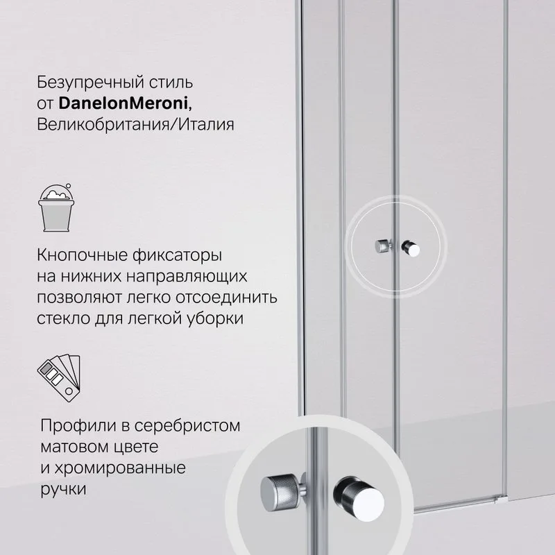 Душевой уголок AM.PM X-Joy W94G-403-8080-МТ1К 80х80 см Sancos — официальный сайт
