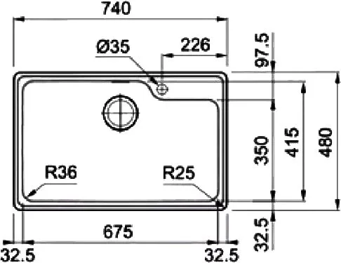 Мойка кухонная Franke Bell ВСX 610-74 TL нержавеющая сталь Sancos — официальный сайт
