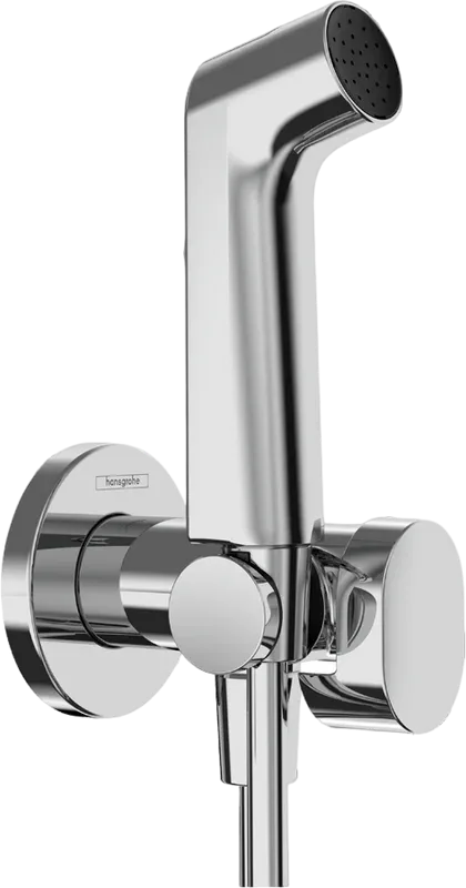Гигиенический душ Hansgrohe Bidette S 1jet 29232000, со смесителем, хром Sancos — официальный сайт