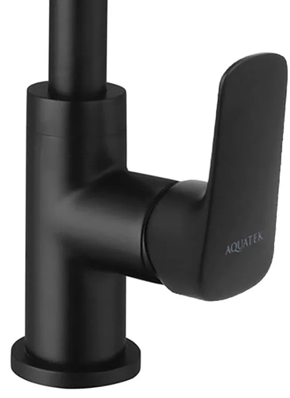 Смеситель для кухни AQUATEK Вега AQ1081MB матовый черный Sancos — официальный сайт