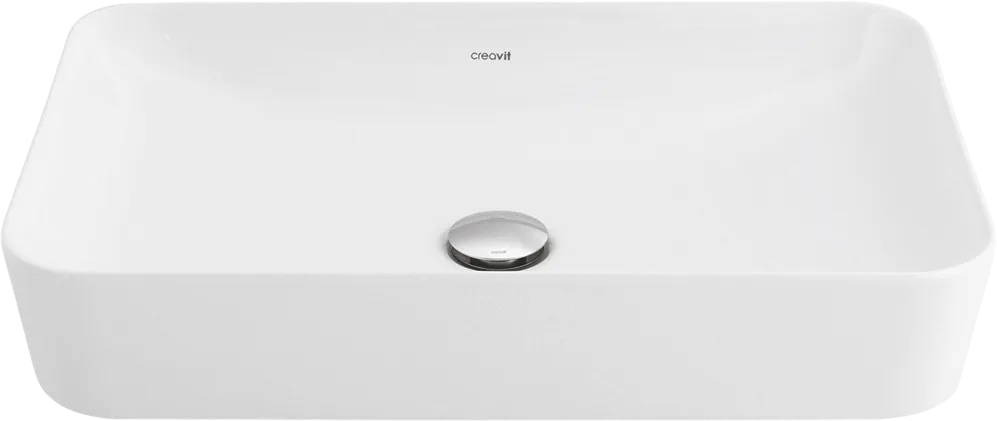 Накладная раковина Creavit Ultra UL060-00CB00E-0000 белая Sancos — официальный сайт