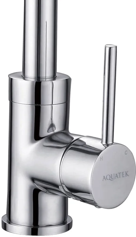 Смеситель для кухни AQUATEK AQ1080CR хром Sancos — официальный сайт