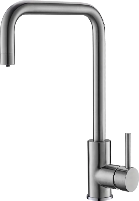 Смеситель для кухни Alveus Dual 1139809 сатинированная сталь Sancos — официальный сайт