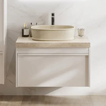 Тумба под раковину без столешницы KERAMA MARAZZI Modula 80 подвесная, белая глянцевая Sancos — официальный сайт