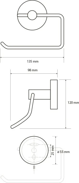 Держатель туалетной бумаги Bemeta Neo 104112045 Sancos — официальный сайт