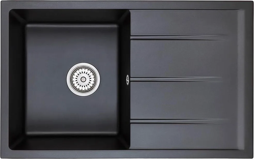 Мойка кухонная Emar Quartz EMQ-1800.Q Оникс Sancos — официальный сайт