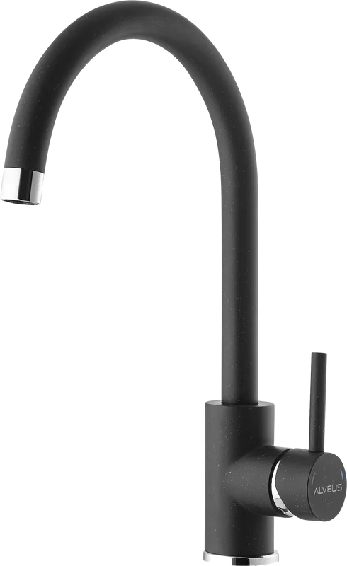 Смеситель для кухни Alveus Roxa 1129039 черный Sancos — официальный сайт