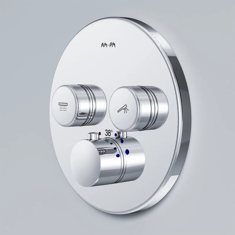 Термостатический смеситель встраиваемый AM.PM Inspire V2.0 F50A85700, для душа Sancos — официальный сайт