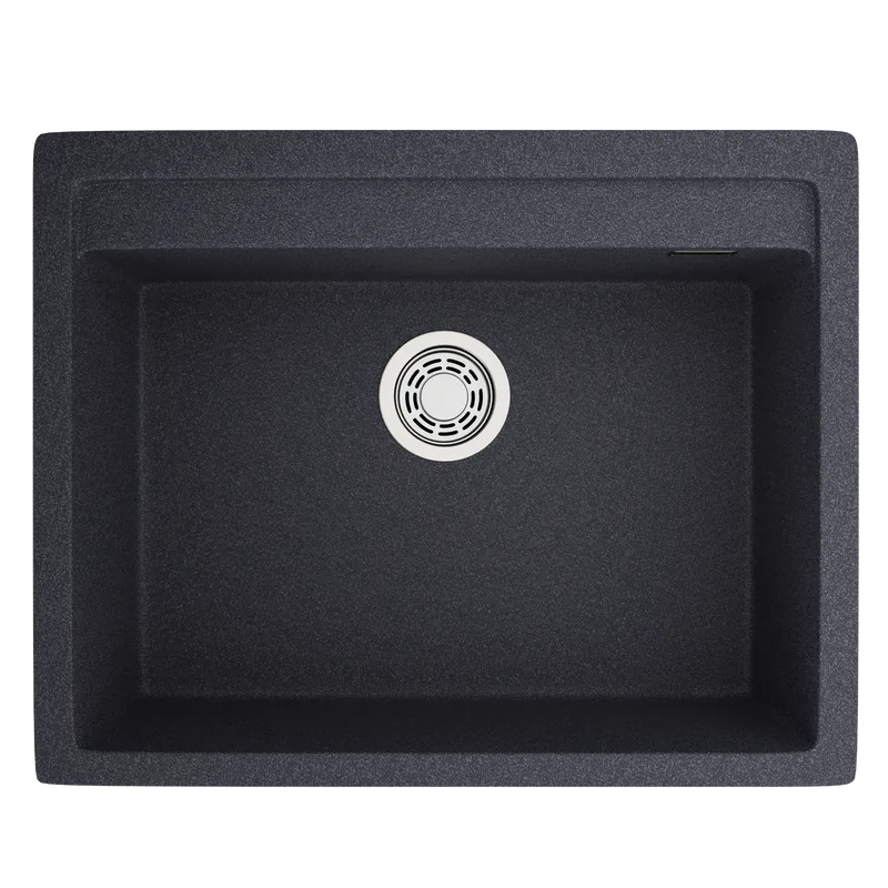 Мойка кухонная Emar Quartz EMQ-1640.Q, морион Sancos — официальный сайт