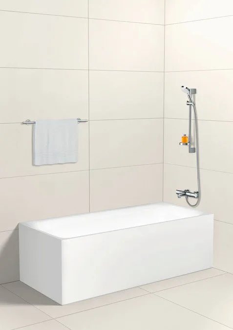 Душевой гарнитур Hansgrohe Crometta Vario 650 26553400, с мыльницей Sancos — официальный сайт