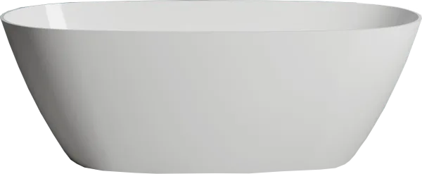 Ванна из искусственного камня Salini Sofia 165x75 см, отдельностоящая, матовая белая, овальная, со с Sancos — Оригинал
