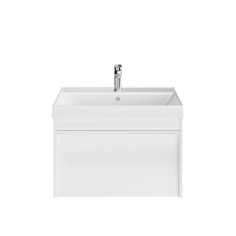Тумба под раковину без столешницы KERAMA MARAZZI Modula 70 подвесная, глянцевая белая Sancos — официальный сайт