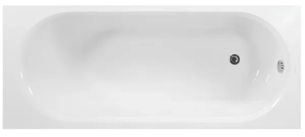 Акриловая ванна Vagnerplast Kasandra VPBA165KAS2X-04 без опоры 165x70 см, пристенная, белая Sancos — Оригинал