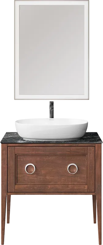 Тумба под раковину без столешницы KERAMA MARAZZI Plaza Classic Neo 80 напольная, орех, для накладной Sancos — официальный сайт
