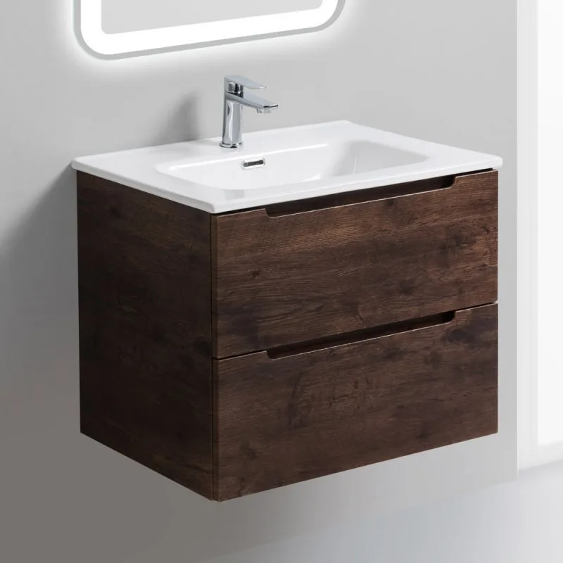 Тумба под раковину без столешницы BelBagno Etna 80 rovere moro Sancos — официальный сайт