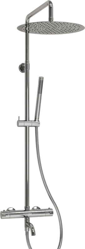 Душевая стойка Wasserkraft Berkel A188.116.137.087.CH Thermo, с термостатом, хром Sancos — официальный сайт