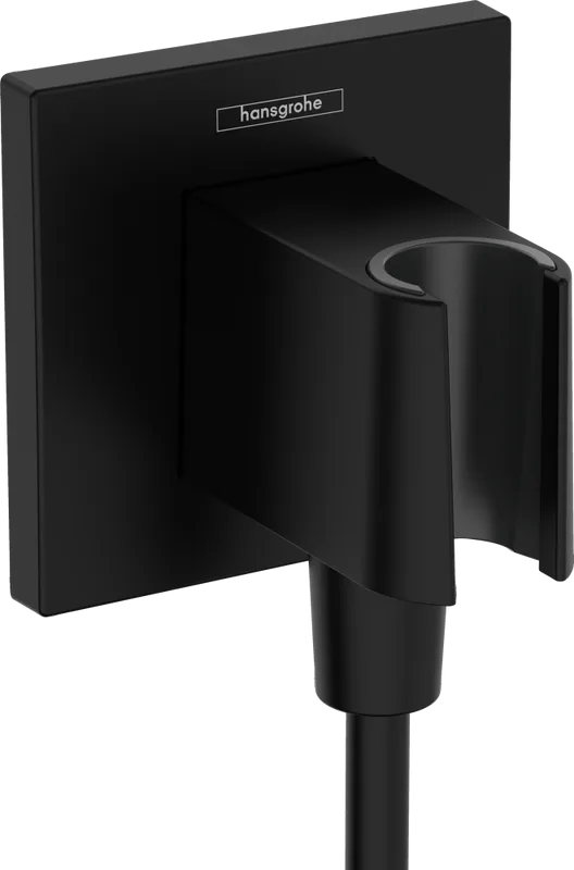 Шланговое подключение Hansgrohe FixFit Porter E 26889670, матовый черный Sancos — официальный сайт