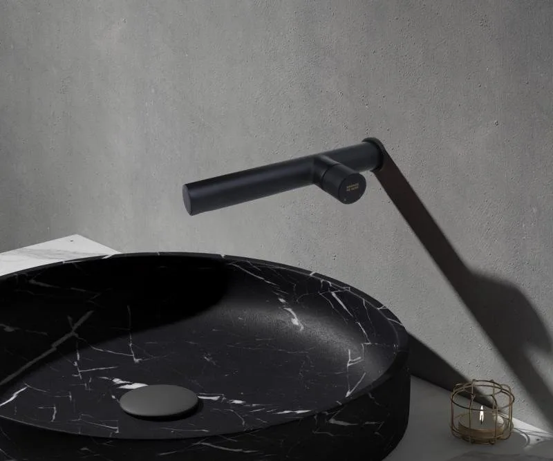Смеситель для раковины Bronze de Luxe Avantgarde 2021H С ВНУТРЕННЕЙ ЧАСТЬЮ, черный Sancos — официальный сайт