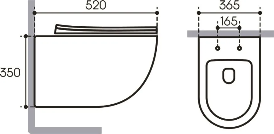 Унитаз подвесной Aqueduto Ovo Plus OVOT0210 Sancos — официальный сайт