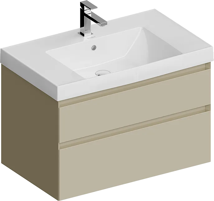 Тумба под раковину без столешницы KERAMA MARAZZI Cubo 80 подвесная, лимо матовая Sancos — официальный сайт