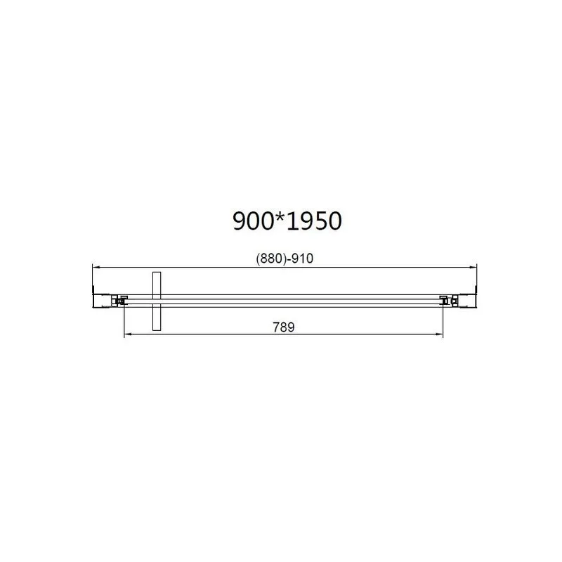 Душевой уголок Vincea Slim VSR-4SLP9090CL 90х90 см, профиль глянцевый хром, стекло прозрачное Sancos — официальный сайт