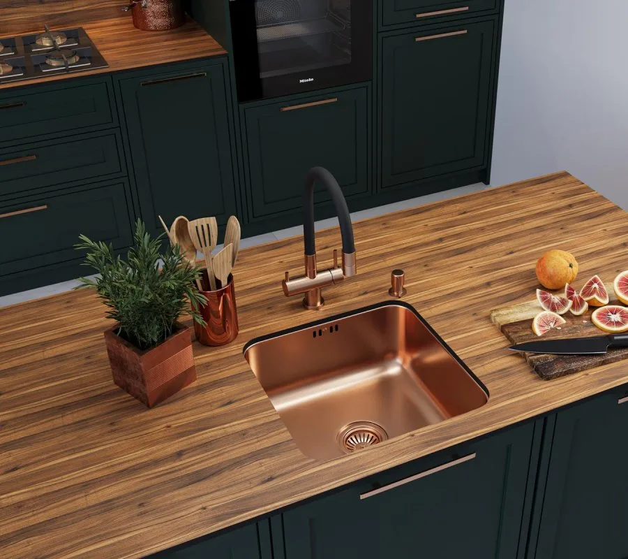 Смеситель для кухни Emar PVD ЕС - 3015 PVD Coppery Sancos — официальный сайт