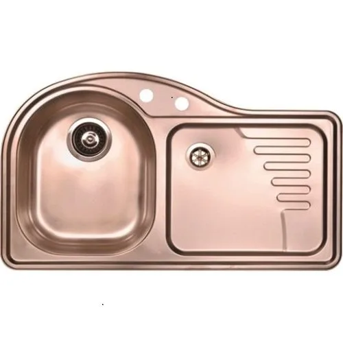 Мойка FUTUR 40 L MONARCH COPPER 845x510, в комп.с сифоном 1130555, Sancos — официальный сайт