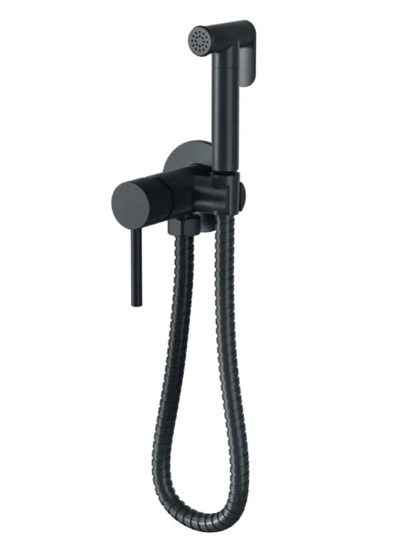 Гигиенический душ Bronze de Luxe Scandi 701B со смесителем, черный Sancos — официальный сайт