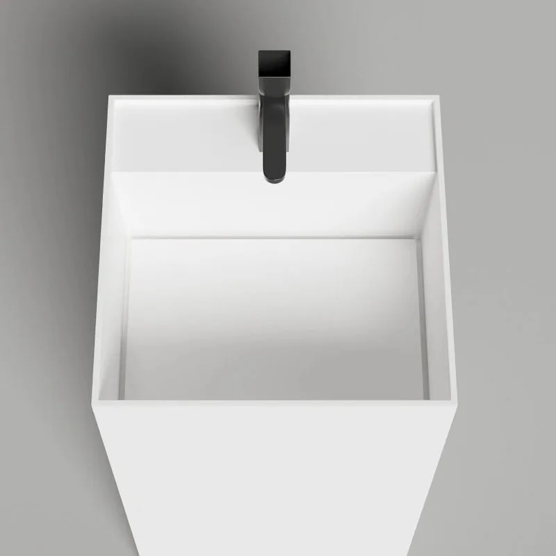 Раковина Salini Armonia Square Top 01 130511TG белый Sancos — официальный сайт
