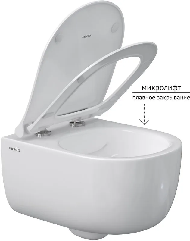 Унитаз подвесной Berges Ego 082111 Sancos — официальный сайт
