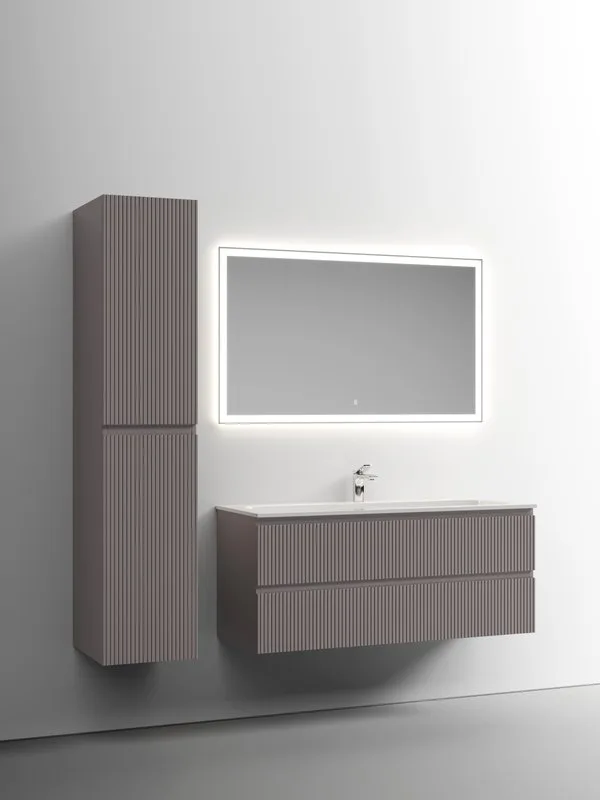 Тумба под раковину Sancos Snob T 120 подвесная Doha soft (пыльная роза), SNT120SM Sancos — официальный сайт