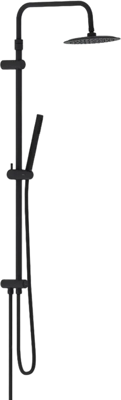 Душевая стойка Damixa Scandinavian Pure 936000300, черная матовая Sancos — официальный сайт