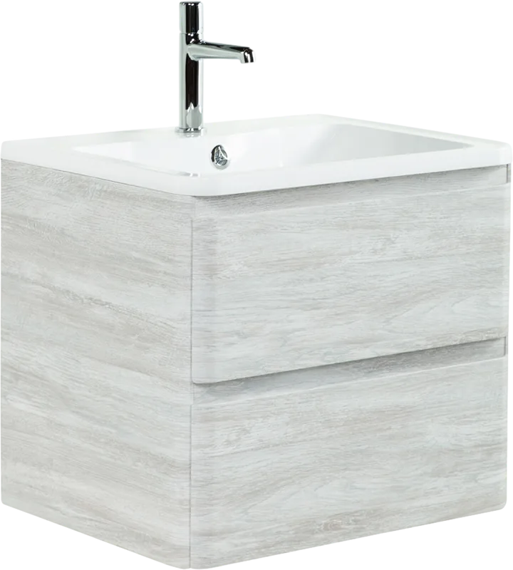 Тумба под раковину без столешницы BelBagno Albano 60 подвесная, rovere vintage bianco Sancos — официальный сайт