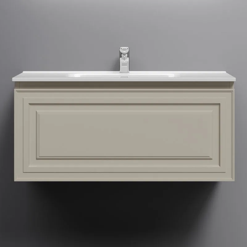 Тумба с раковиной Sancos Very 90 beige soft, раковина CN7002 Sancos — официальный сайт