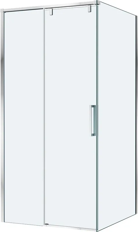 Душевой уголок BelBagno Soft Close-1 A-1-100-C-Cr профиль хром Sancos — официальный сайт